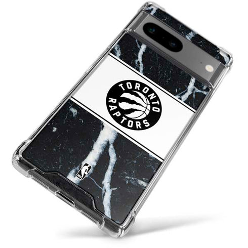 NBA Toronto Raptors Marble Google Pixel 8 Clear Case